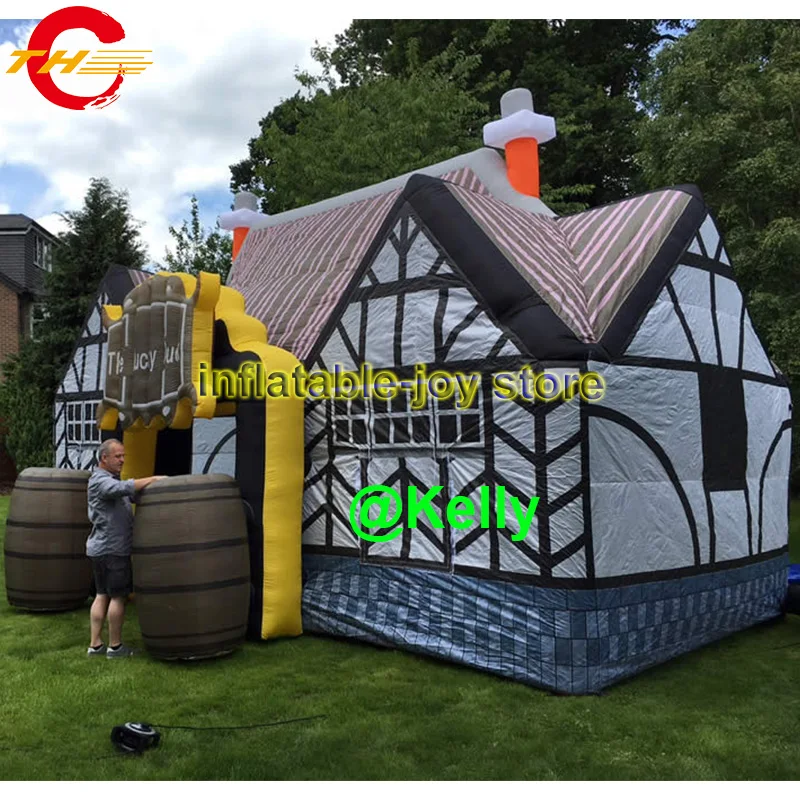 Оксфордская ткань недорогой надувной бар Портативные Надувные ирландский