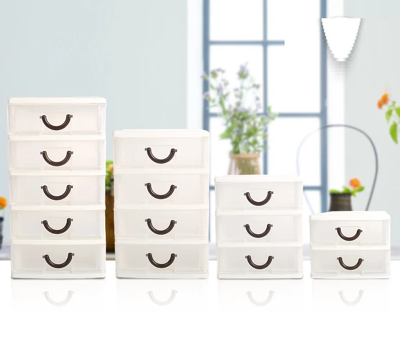 Мини 2 слойный Настольный ящик для хранения различных предметов чехол косметики