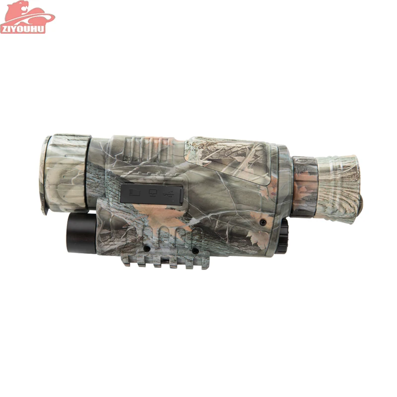 Цифровой Монокуляр 5x40 с функцией ночного видения ИК подсветкой