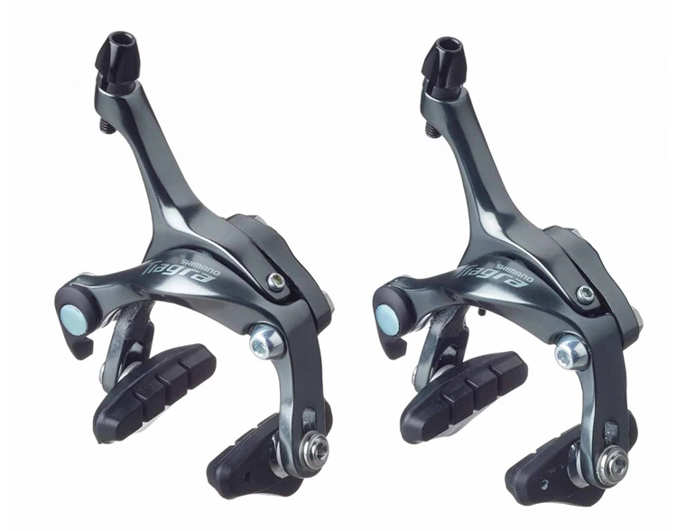 Набор тормозных штангенциркулей Shimano Tiagra 4700/ серебристый цвет передняя и задняя