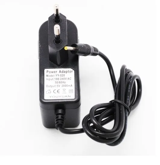 Универсальный адаптер питания 2 5 мм с европейской вилкой зарядное устройство