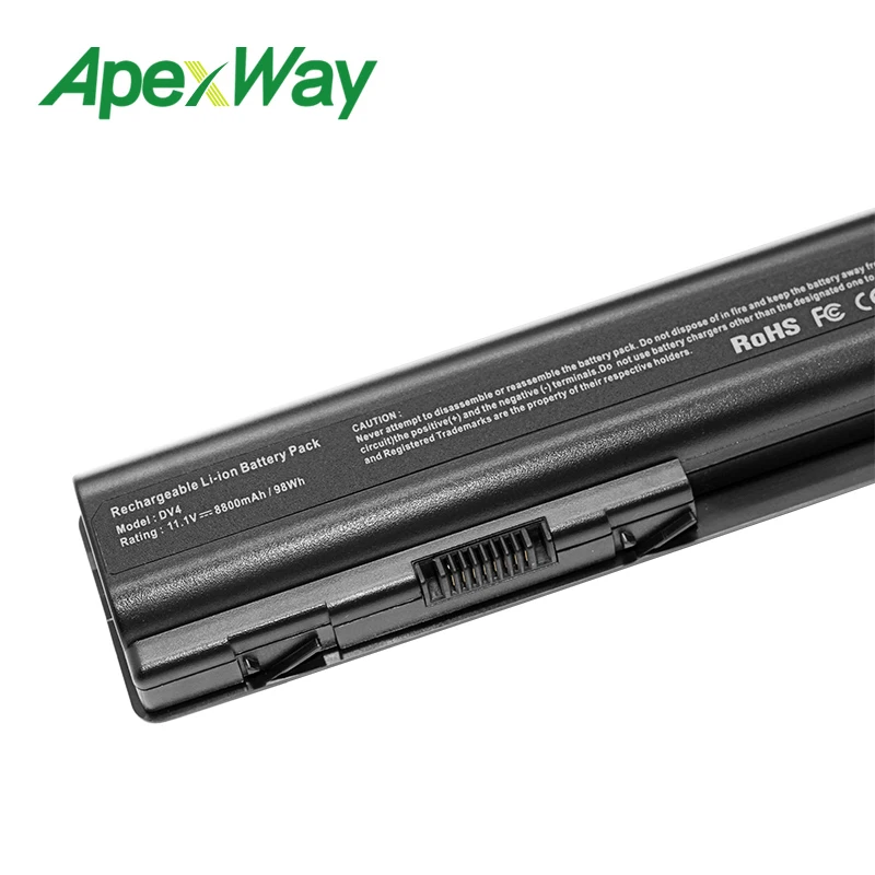 8800mAh Аккумулятор для ноутбука HP Pavilion dv6-2100 dv6t dv6z COMPAQ Presario CQ50-100 CQ40 CQ41 CQ45 CQ50 CQ60 CQ61 CQ61z
