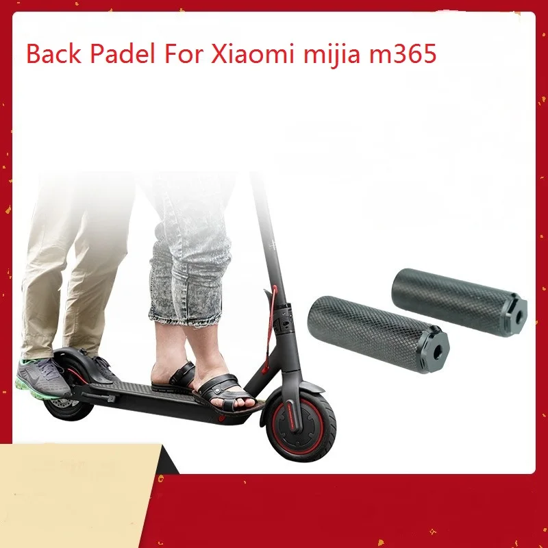 Для xiaomi m365 скутер противоскользящая задняя педаль Замена электрические скутеры пилотируемые Аксессуары для ног для xiaomi Mijia M365 педаль