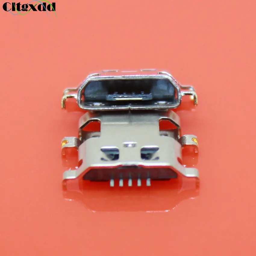 Cltgxdd 10 шт. разъем Micro USB 5-контактный для зарядки Lenovo A708t S890 / HuaWei G7 G7-TL00 Alcatel 7040N OT601 |