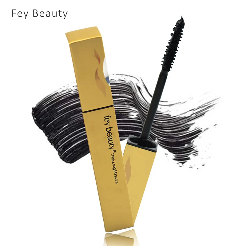 Фей Красота тушь 3d волокно бренд макияж ресницы чтобы Водонепроницаемый керлинг