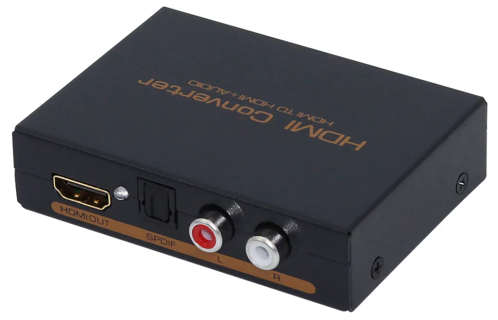 1080P HDMI к Оптический SPDIF поддержка 5 1 + RCA L/R аудио видео экстрактор конвертер
