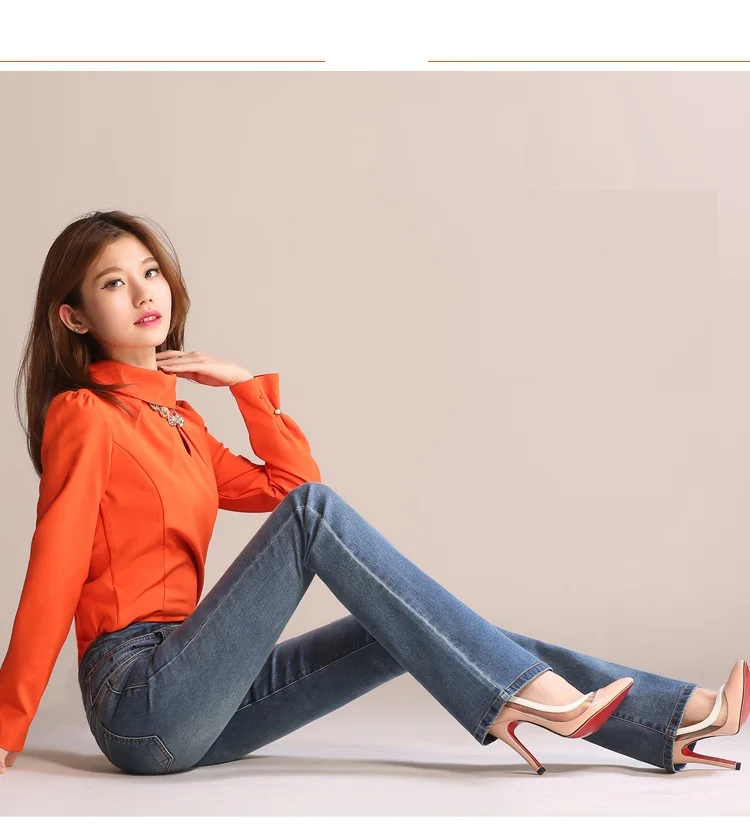 Корейская версия стиль 2019 новые женские модные брюки экстравагантные Джинсы