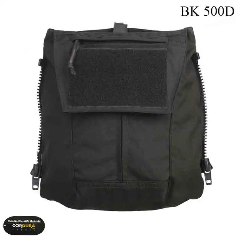 BK EMERSON gear Mag Pouch ЗИП-на панели для AVS JPC2.0 CPC тактический рюкзак боевое снаряжение для страйкбола сумка emerson EM8348 - Цвет: BK
