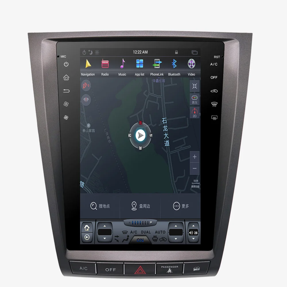 Tesla style px6 Android 8,1 9,0 4+ 64G Автомобильный gps Navi автомобильный без dvd-плеера для Lexus GS GS300 GS460 GS450 GS350 радио авто головное устройство