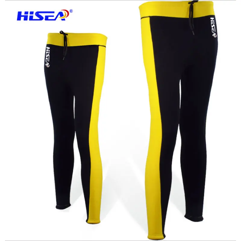 Hisea неопрен 2 5 мм Женский гидрокостюм брюки эластичные рашгарды колготки Дайвинг