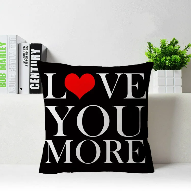 

Индивидуальные модные черно-белые Наволочки на молнии с изображением влюбленных пар, подарок для влюбленных, красивые домашние декоративные Квадратные наволочки с изображением черепа