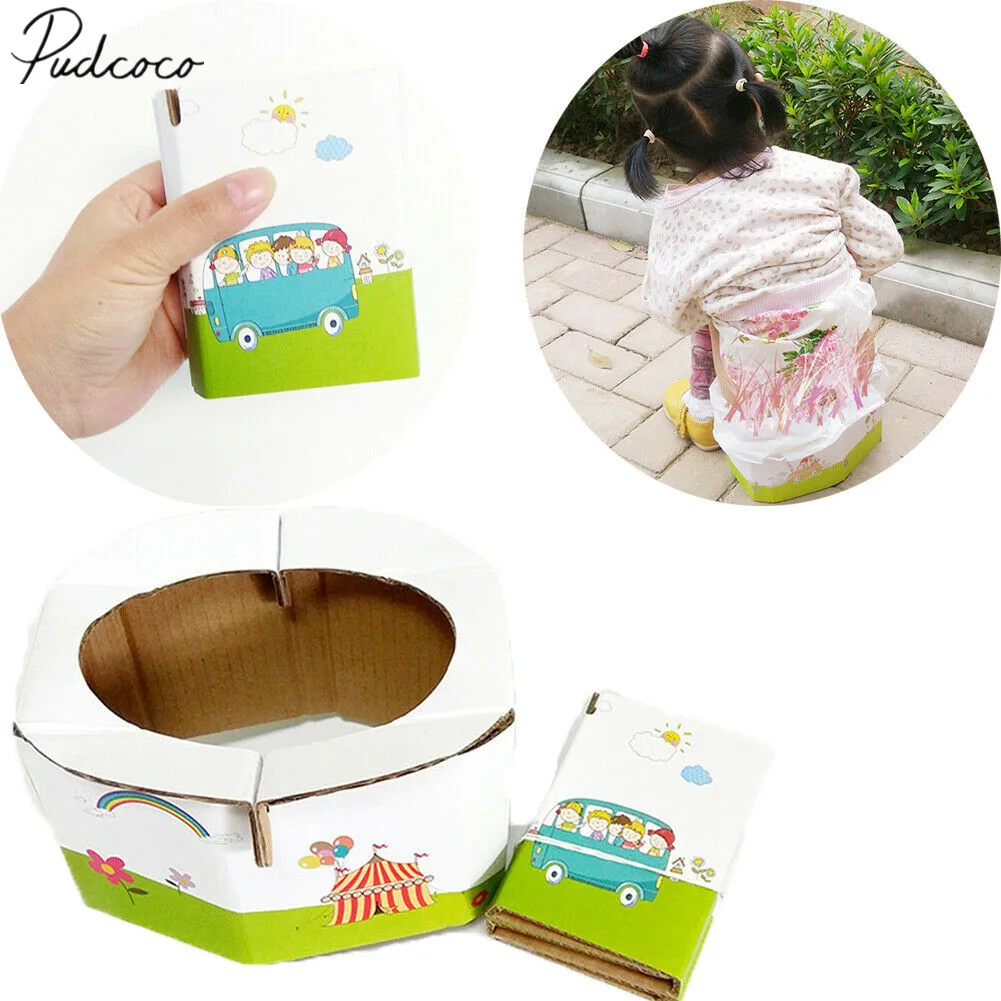 2019 подгузников приучение к горшку Детский горшок для путешествий аварийного