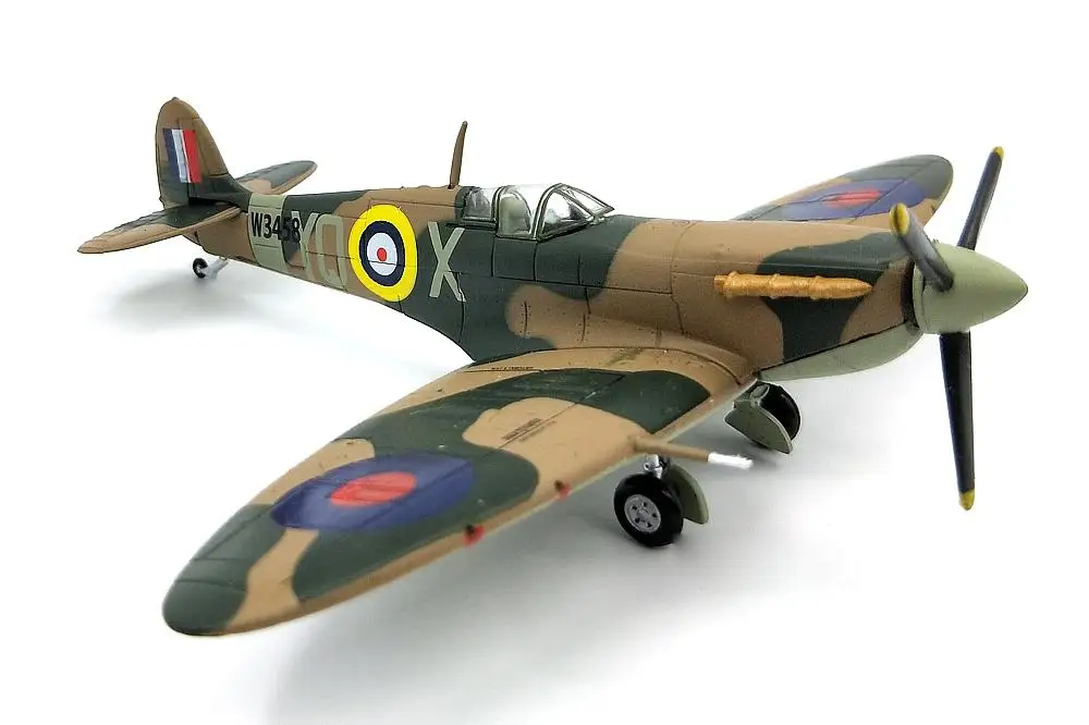 WWII UK 1941 Supermarine Spitfire Mk Vb 1/72 модель самолета для литья под давлением |