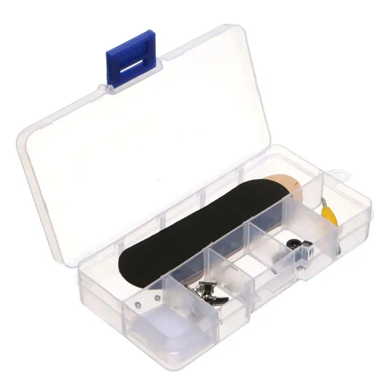 Moonbiffy Клен деревянная доска мини пальчиковые доски Спортивный скейтборд черные