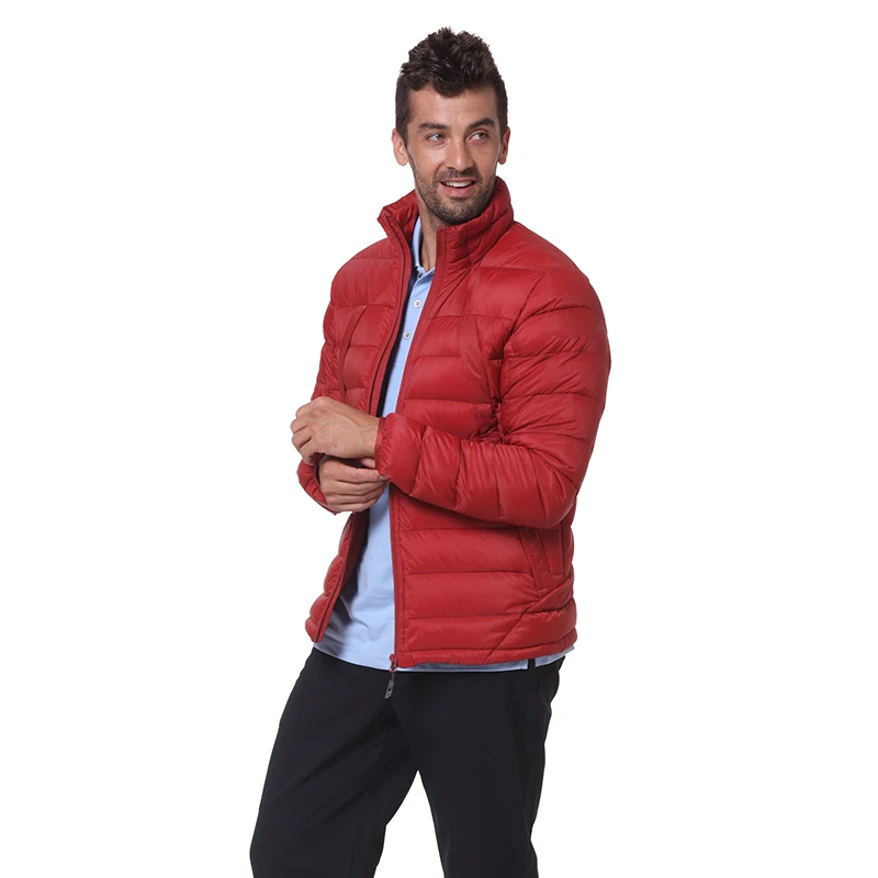 2022 New Arrival Men Ultralight Down Jacket Winter Down Coat Puffer Jacket Men Brand Mens Winter Jacket Coats Free Shipping