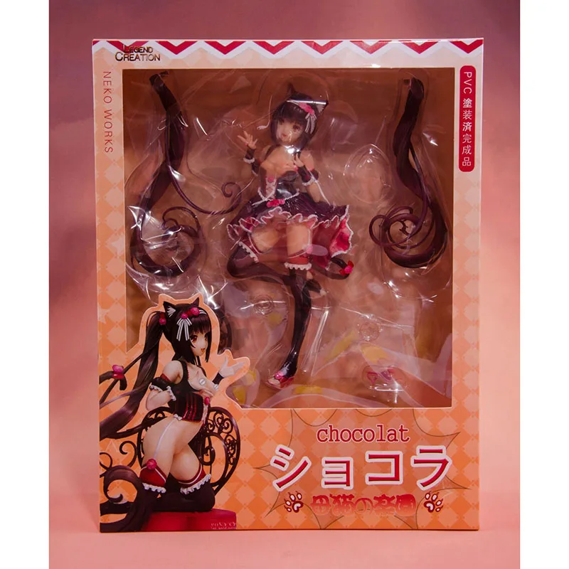 NEKOPARA Vol.1 Soleil открытый шоколадный ванильный сексуальный коллекционный фигурка