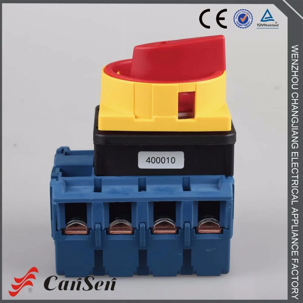 

Isolating switch 4P Cam Switch Ue 440V Ith 80A 4 Pole (CE, CCC certificate) ON/OFF Power Switch