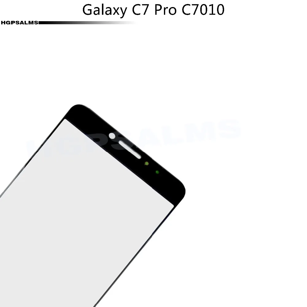 Для samsung Galaxy C7Pro C7010 Внешний стеклянный объектив с сенсорным экраном внешняя