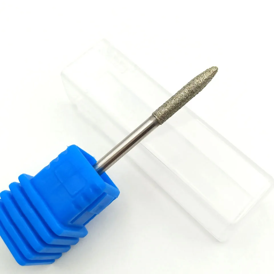 HYTOOS Алмазная фреза ногтей дрель небольшое сверло Маникюр фрезы педикюра