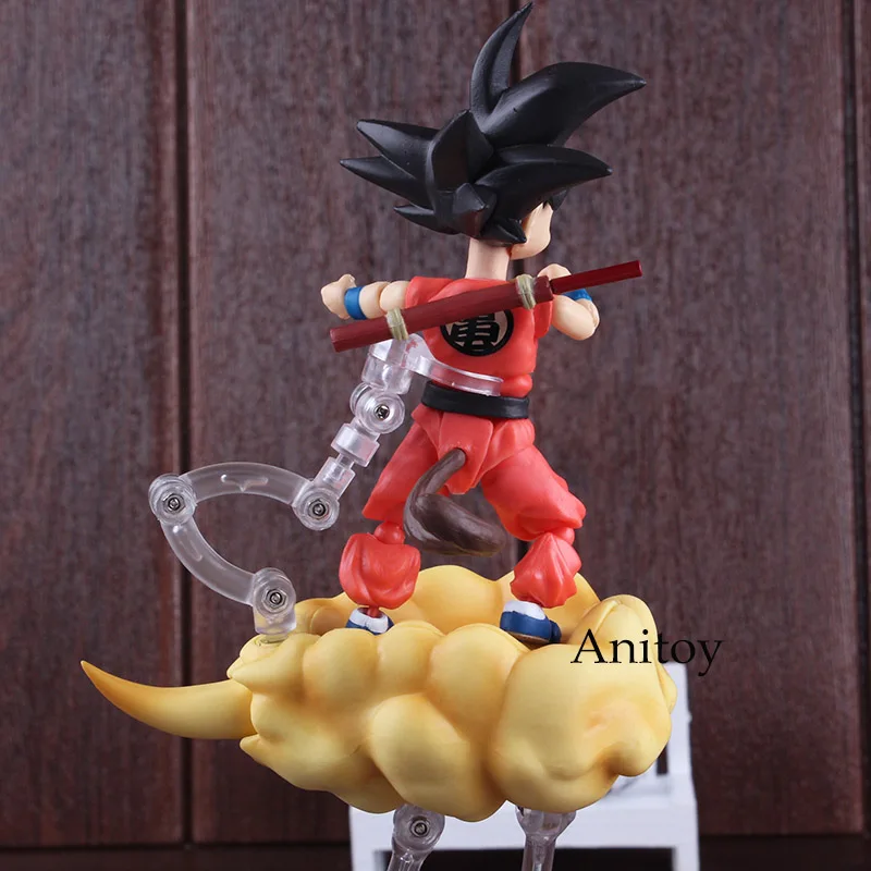 SHF фигурка "Dragon Ball" Son Goku и облако сальто Сон Гоку детство. Гоку ПВХ фигурка игрушка