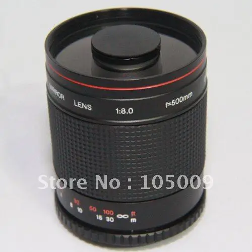 Зеркальный телеобъектив f8 500 мм для камер canon 760d 750D 60D 7D 7D2 700D 650D 1200D 100D nikon sony pentax m43