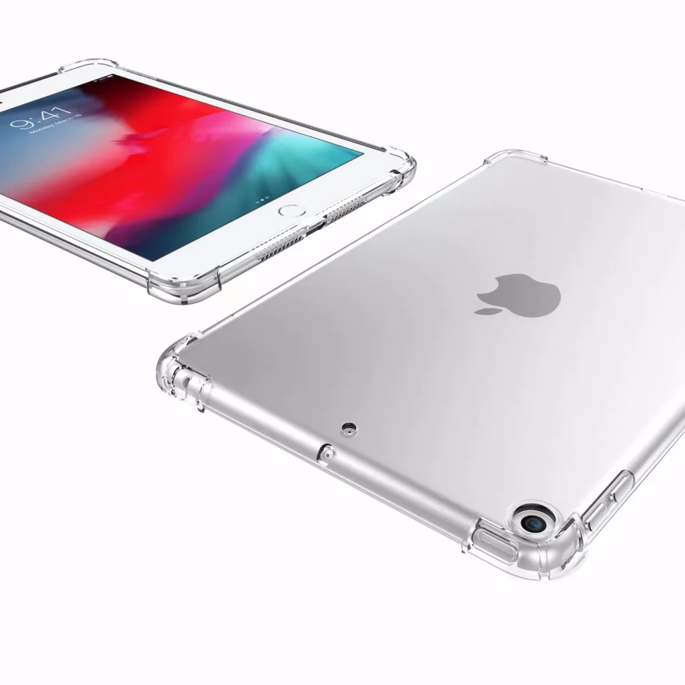 Ультратонкий чехол для Apple iPad Mini 5 2019 7 9 A2133 A2124 ТПУ силикон прозрачный мягкий