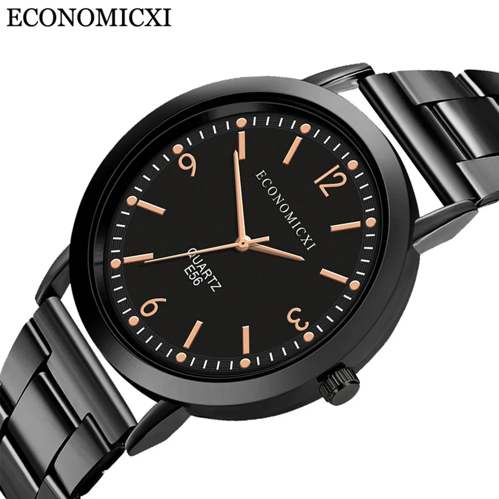 Брендовые мужские часы стальной браслет наручные деловые reloj hombre | Наручные