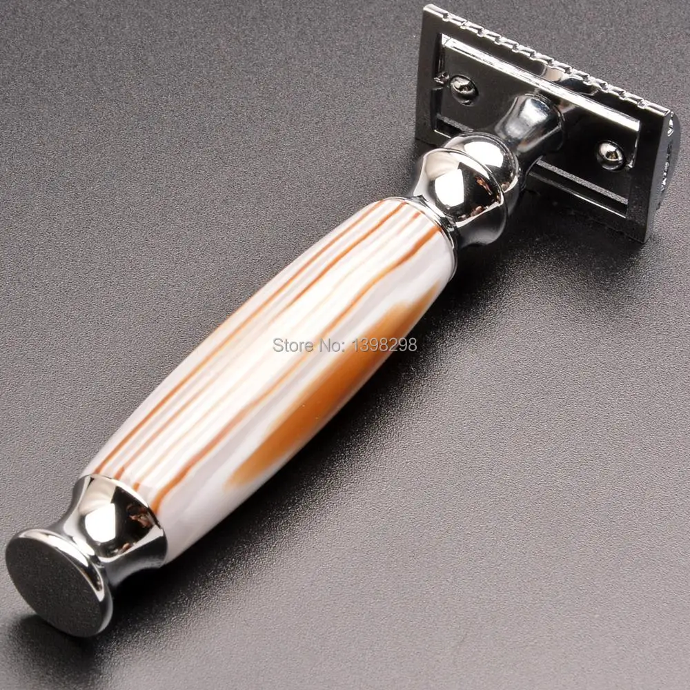 CSB двухсторонняя Безопасная бритва для бритья металлическая безопасная 10 лезвий