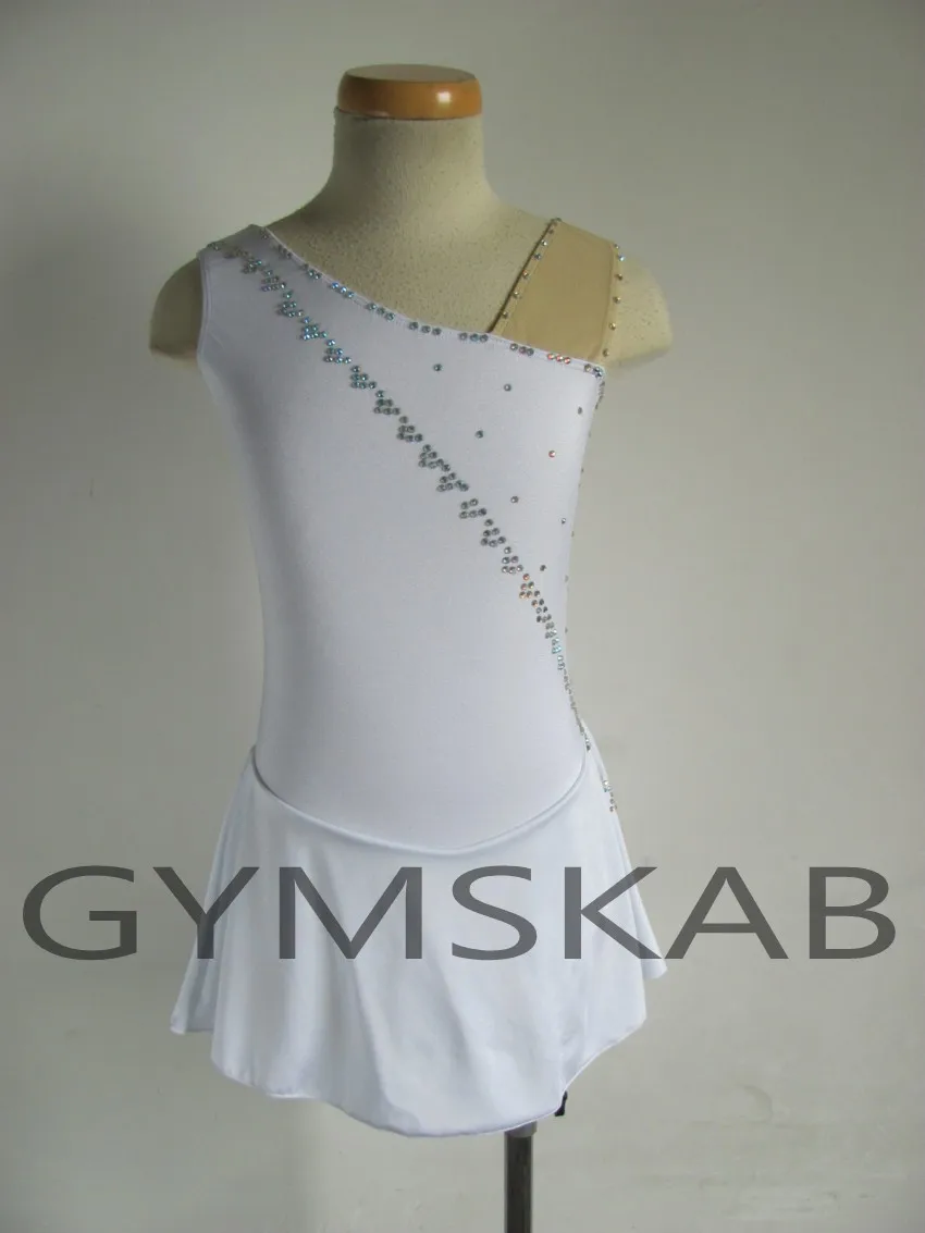 Платье для катания на коньках 2018 платье гимнастики без рукавов заказ женщин и