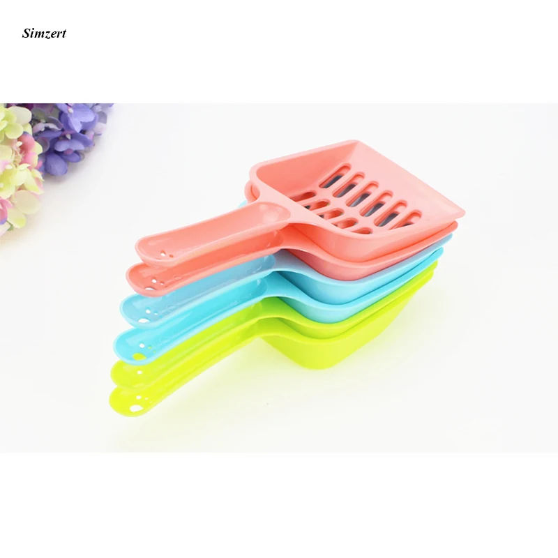 Simzert Товары для кошек совок кошачьего наполнителя лопатка из нержавеющей стали