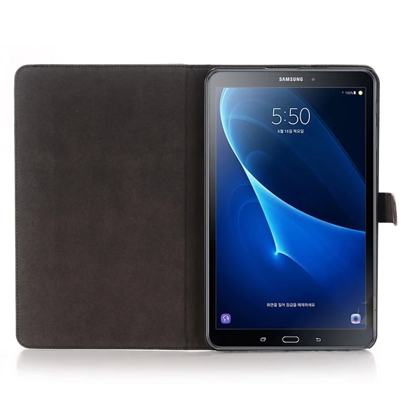 Чехол Eagwell для samsung Galaxy Tab A 10,1,, SM-T580, T580N, T585, Ретро стиль, из искусственной кожи, умный чехол для сна, защитный чехол для планшета