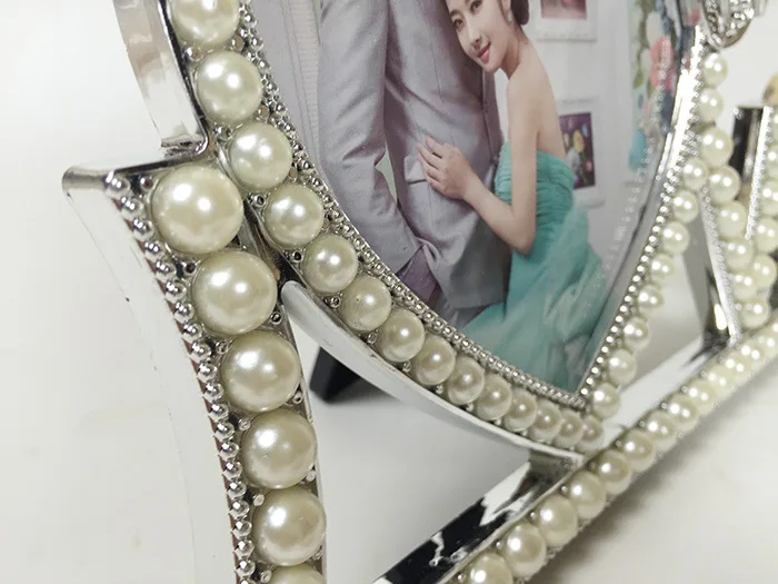 7 дюймов горный хрусталь рамка набор стол/Висячие Декоративные свадебный подарок