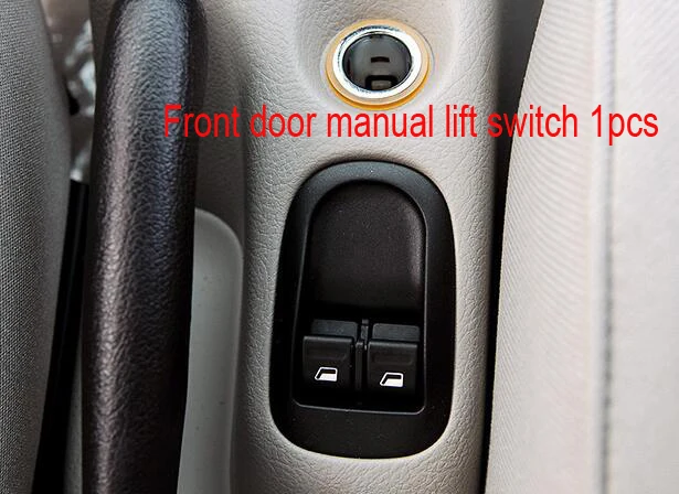 Переключатель окна автомобиля для peugeot 206 207 Citroen C2 переключатель стеклоподъемника - Цвет: manual adjustment
