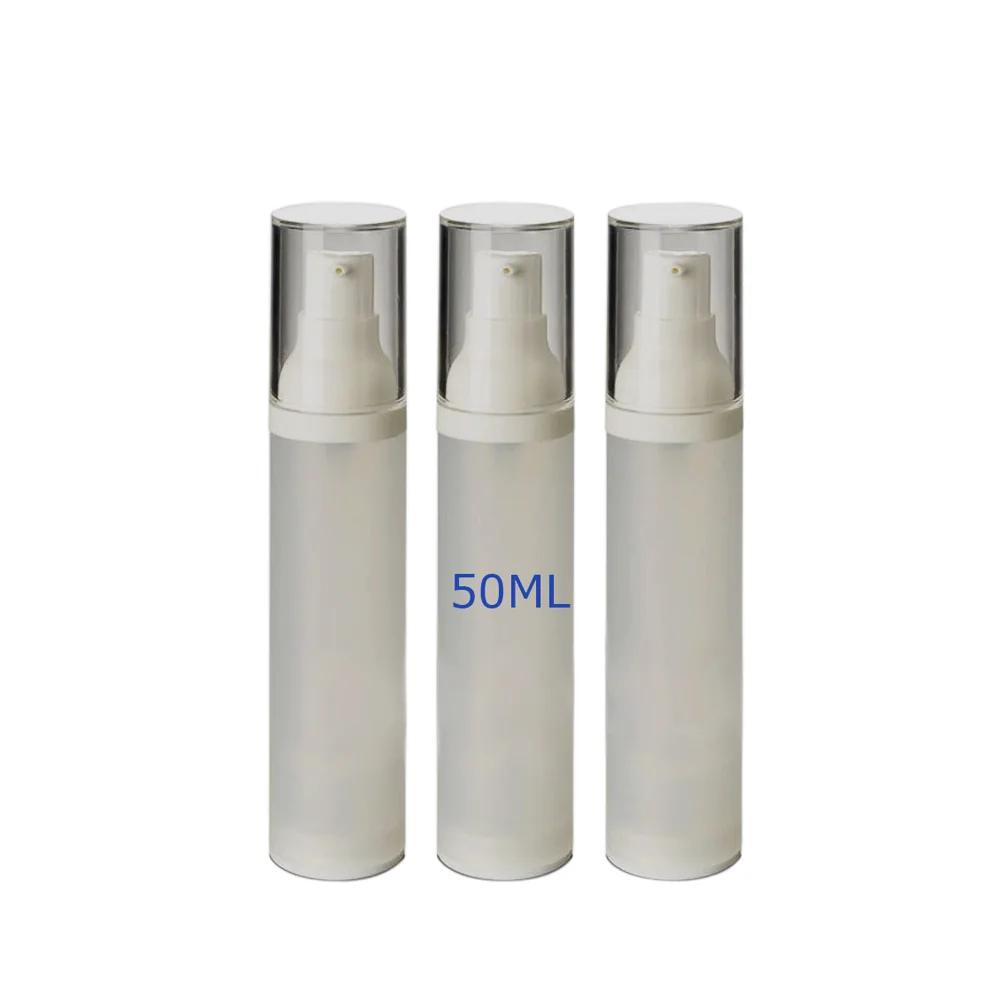 makeup packaging 20ml 30ml 50ml plastic airless pump bottle for cosmetics