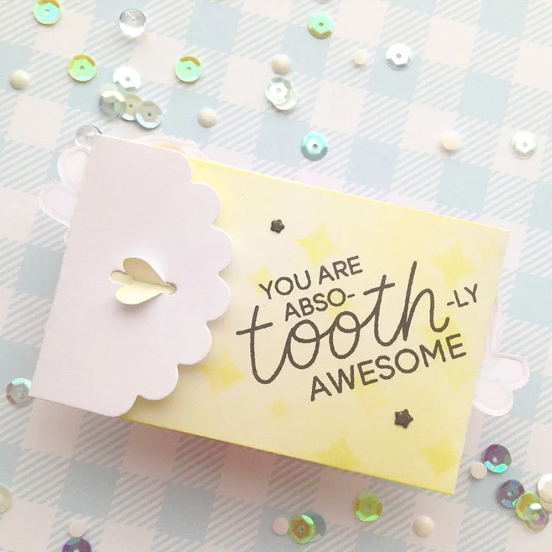 Милый конверт металлические режущие штампы для DIY Скрапбукинг фото украшение