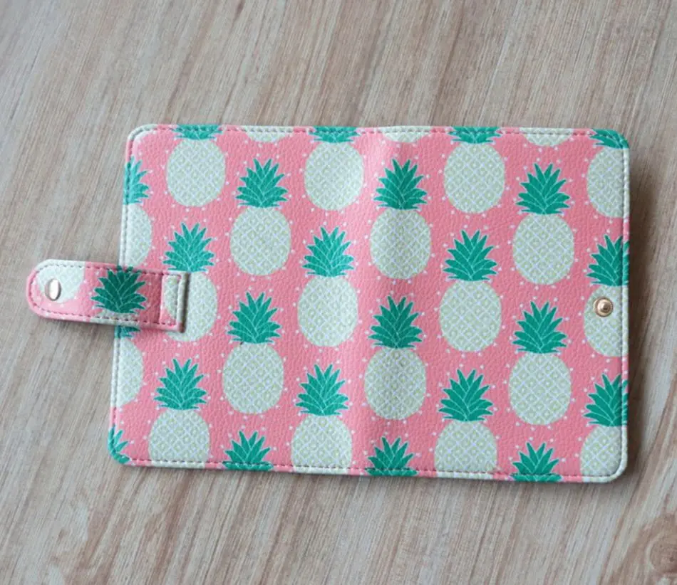 Обложка для паспорта с фламинго аксессуары путешествий креативная сумка из ПУ