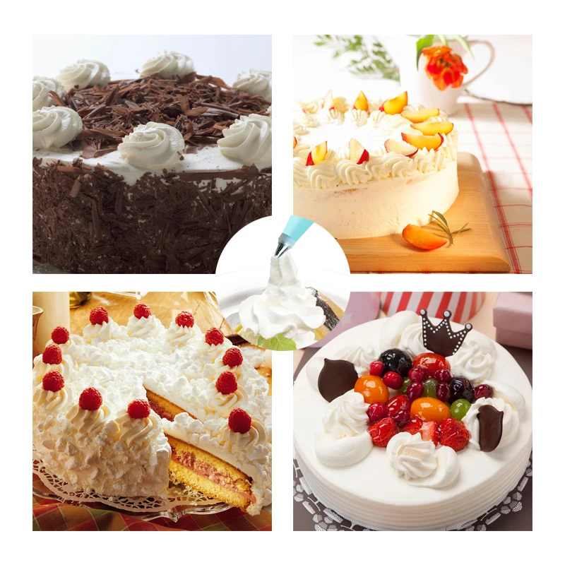 8 шт./компл. силиконовые кухонные принадлежности глазурь трубопровод Крем