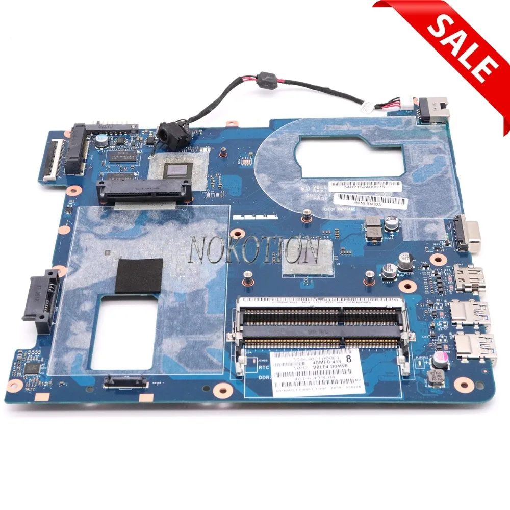 

NOKOTION Main board For Samsung NP355 NP355E5C Laptop Motherboard BA59-03420A BA59-03422A VBLE4 VBLE5 LA-8868P full tested