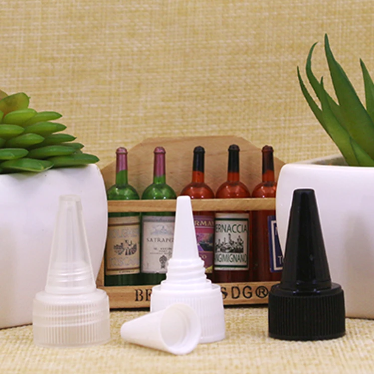 Красочный 30 мл PET косметический колпачок иглы бутылки пустая бутылка для лосьона