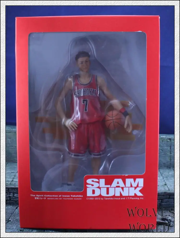 Huong Аниме Фигурка Slam Dunk 21 см Miyagi Ryota NO.7 ПВХ фигурка коллекционная игрушка Модель