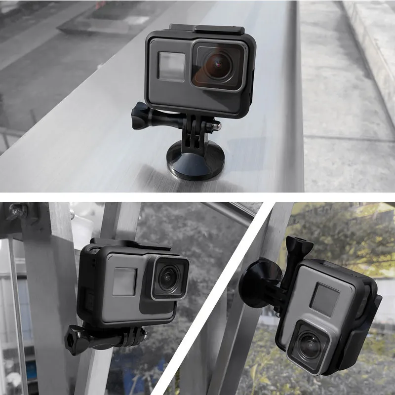Магнитный держатель для Gopro, магнитный металлический адаптер для крепления штатива для Gopro Hero 8 7 6 5 sjcam Yi 4k DJI, набор аксессуаров для экшн-камеры