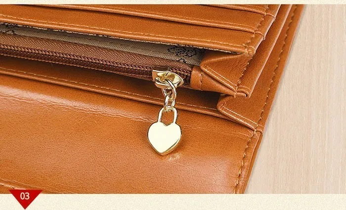 NewTri Fold Genuine Leather Women Wallet Short Luxury Brand Zipper Wallet Ladies Small Coin Purse Card Holder Oil Wallet