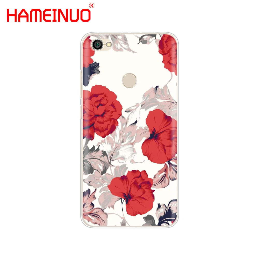 HAMEINUO чехол для телефона на День святого Валентина с розами и цветами Xiaomi redmi 5 4 1 1s 2