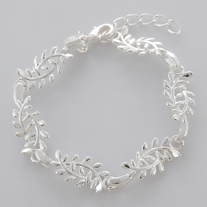 Женский браслет с подвесками в виде рыбьих костей|bracelet 925 silver|925 silver braceletsilver bracelet |