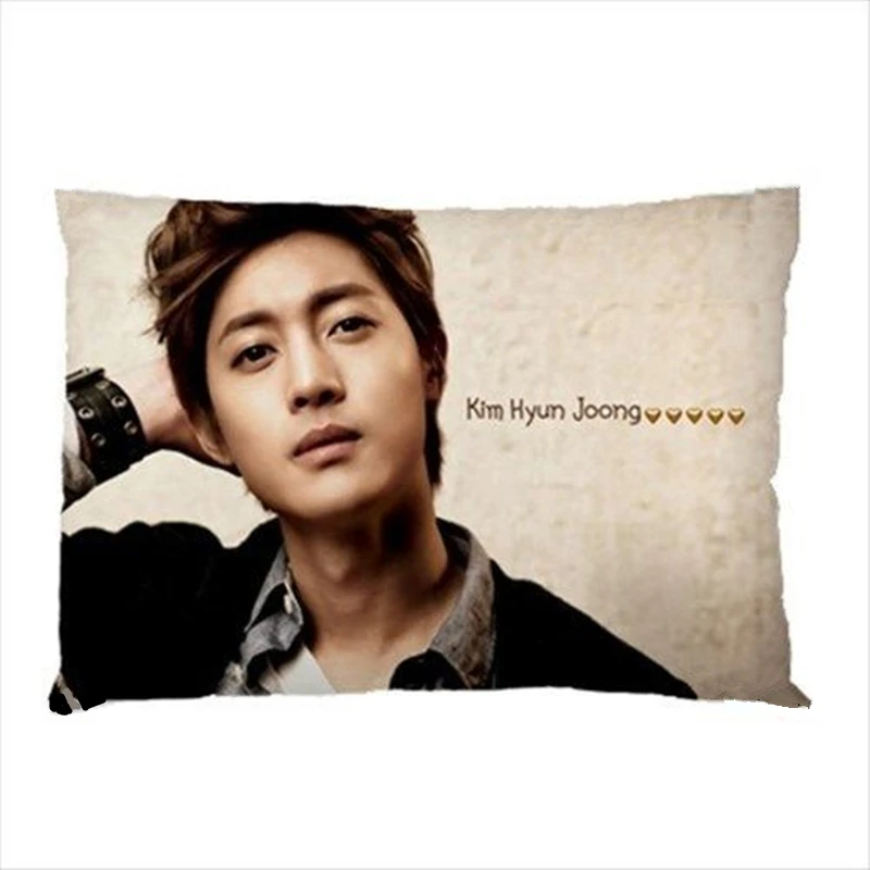 Горячая Kpop Хёна наволочка с изображением Джунг Ким Hyun Joong Подушка Чехол милые