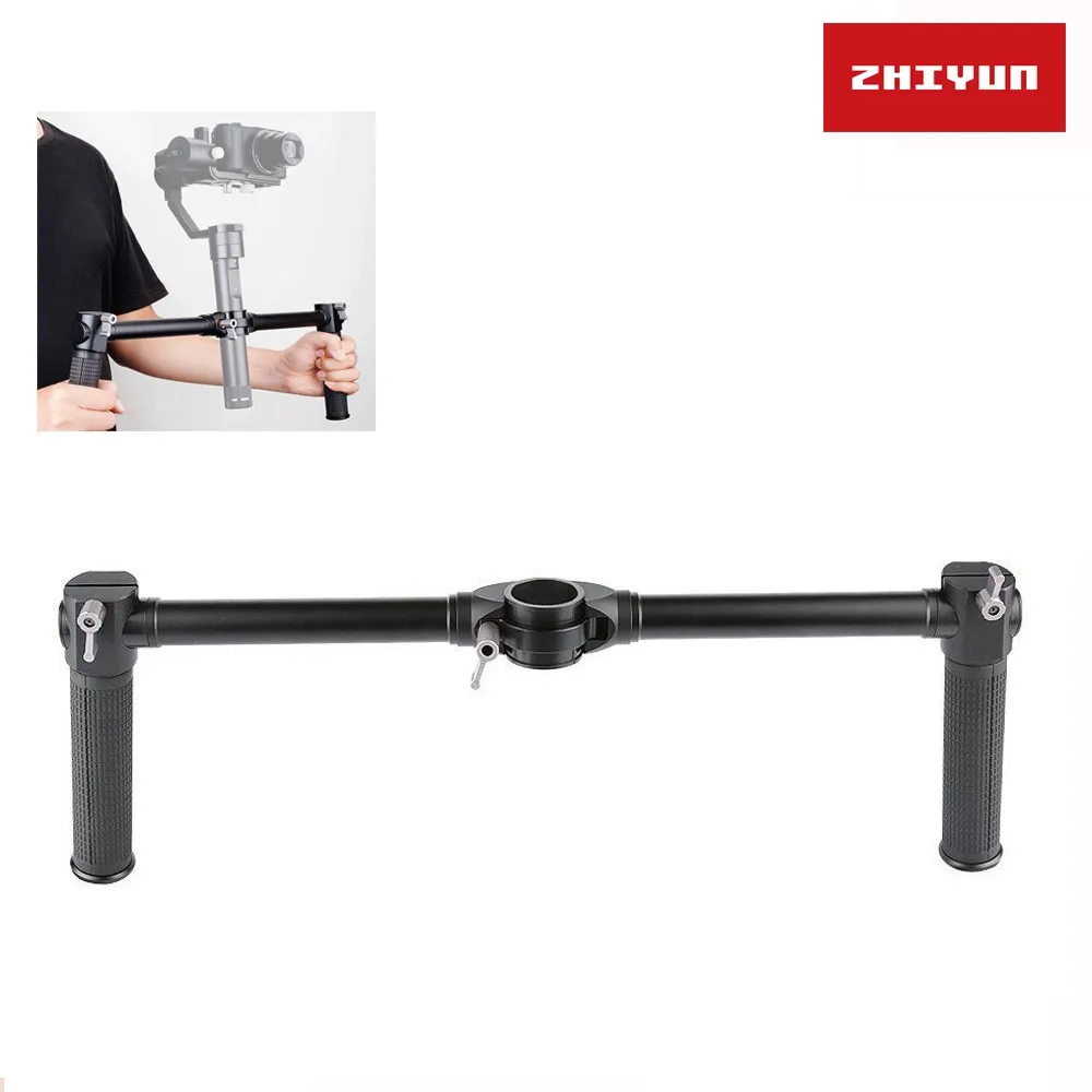 Zhiyun двойной ручной расширенный держатель аксессуары с 1/4 винтовыми отверстиями