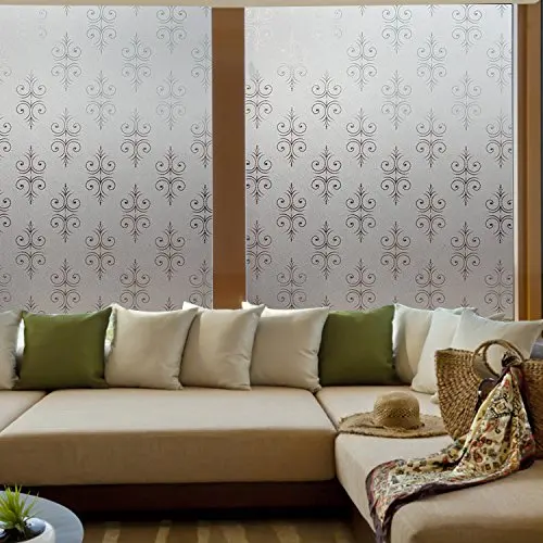 Funlife 30/45/60x200cm Static Cling Window Film Clings Privacy Frosted FilmVinyl decoration glass window film | Дом и сад