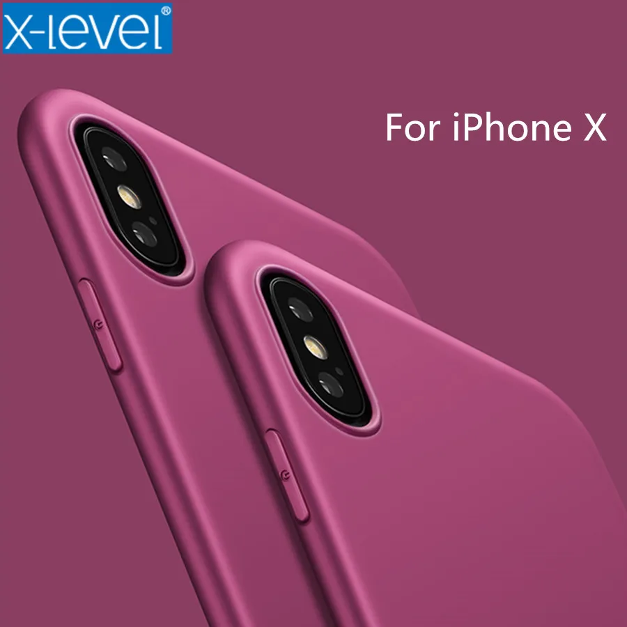 For iPhone X Case 6 6S Plus X-Level Soft TPU Phone 7 8 Utra Thin Guardian for XS Max XR | Мобильные телефоны и аксессуары