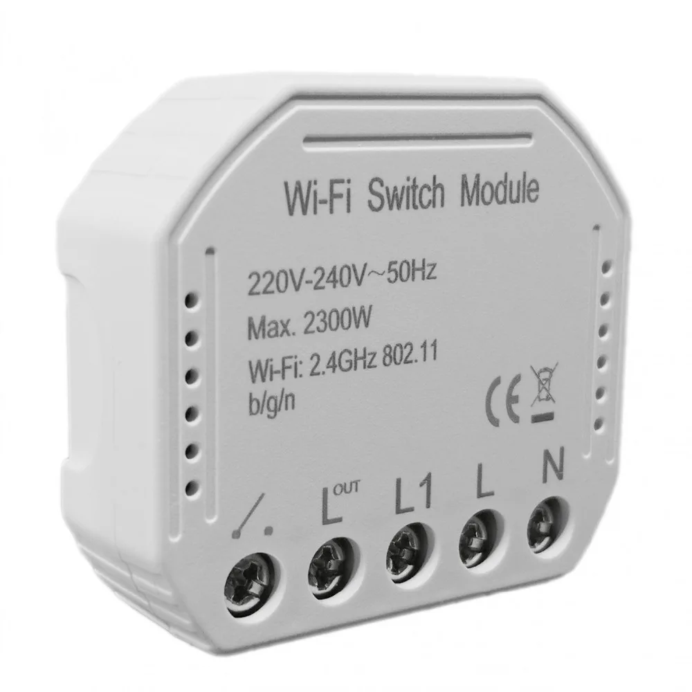 Wi Fi умный светильник переключатель Diy выключатель автоматический модуль срок