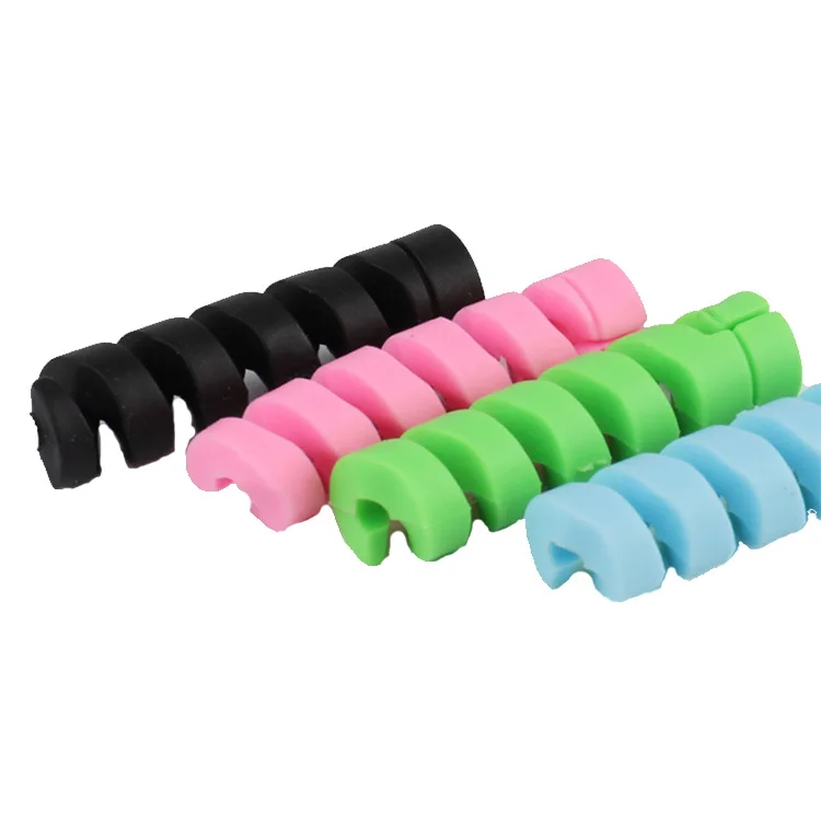 10 шт./Лот спиральный протектор кабеля для наушников|Письменный набор| |